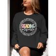 Reading Squad Teacher Reader Librarian Interventionist Team Women Crewneck Sweatshirt, funny gift Reading Squad Teacher Reader Librarian Interventionist Team Women Crewneck Sweatshirt, funny gift