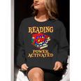 Reading Super Power Activated Superhero Teacher Or Student Men Women Girls Kids Women Crewneck Sweatshirt, Super Teacher Sweatshirts, funny gift Reading Super Power Activated Superhero Teacher Or Student Men Women Girls Kids Women Crewneck Sweatshirt, Super Teacher Sweatshirts, funny gift