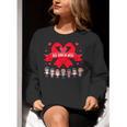 Red Ribbon Week Awareness For Students And Teachers Men Women Girls Kids Women Crewneck Sweatshirt, funny gift