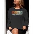 Retired Chemistry Teacher Science Retirement Chemistry Women Crewneck Sweatshirt, Science Teacher Sweatshirts, funny gift