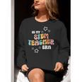 Retro Boho Math Science Professor In My STEM Teacher Era Women Crewneck Sweatshirt, Science Teacher Sweatshirts, funny gift