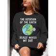 Rotation Of The Earth Makes My Day Science Teacher Earth Day Women Crewneck Sweatshirt, Science Teacher Sweatshirts, funny gift Rotation Of The Earth Makes My Day Science Teacher Earth Day Women Crewneck Sweatshirt, Science Teacher Sweatshirts, funny gift
