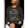 I Run Marathon Just Kidding I Chase Toddlers Teacher Women Crewneck Sweatshirt, funny gift I Run Marathon Just Kidding I Chase Toddlers Teacher Women Crewneck Sweatshirt, funny gift