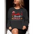 Santa's Favorite Para Christmas Paraprofessional Teacher Women Crewneck Sweatshirt, funny gift Santa's Favorite Para Christmas Paraprofessional Teacher Women Crewneck Sweatshirt, funny gift