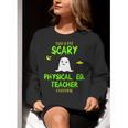Scary Physical Education Ed Teacher Costume Halloween Easy Women Crewneck Sweatshirt, funny gift Scary Physical Education Ed Teacher Costume Halloween Easy Women Crewneck Sweatshirt, funny gift