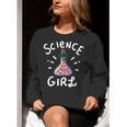 Science Girl Chemistry Biology Student Teacher Women Crewneck Sweatshirt, Science Teacher Sweatshirts, funny gift