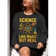 Science Like Magic But Real Nerdy Teacher Women Crewneck Sweatshirt, Science Teacher Sweatshirts, funny gift Science Like Magic But Real Nerdy Teacher Women Crewneck Sweatshirt, Science Teacher Sweatshirts, funny gift