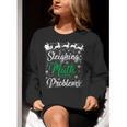 Sleighing Math Problem Xmas In Math Teacher Christmas Men Women Women Crewneck Sweatshirt, funny gift Sleighing Math Problem Xmas In Math Teacher Christmas Men Women Women Crewneck Sweatshirt, funny gift