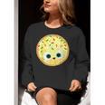 The Smart Cookie Good Egg Teacher Halloween Costume Food Women Crewneck Sweatshirt, funny gift The Smart Cookie Good Egg Teacher Halloween Costume Food Women Crewneck Sweatshirt, funny gift