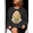 The Smart Seed Good Egg Teacher Halloween Costume Food Group Women Crewneck Sweatshirt, funny gift The Smart Seed Good Egg Teacher Halloween Costume Food Group Women Crewneck Sweatshirt, funny gift