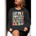 In My Social Studies Teacher Era Cute Social Studies Teacher Women Crewneck Sweatshirt, funny gift In My Social Studies Teacher Era Cute Social Studies Teacher Women Crewneck Sweatshirt, funny gift