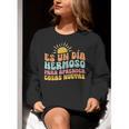 Spanish Multilingual Teacher Dual Languages Bilingual Women Crewneck Sweatshirt, funny gift Spanish Multilingual Teacher Dual Languages Bilingual Women Crewneck Sweatshirt, funny gift