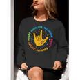 Special Education Teacher Inspirational SPED Teachers Autism Women Crewneck Sweatshirt, funny gift