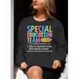 Special Education Team Definition Retro Ed Team Crew Teacher Women Crewneck Sweatshirt, funny gift Special Education Team Definition Retro Ed Team Crew Teacher Women Crewneck Sweatshirt, funny gift