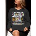 Special Educational Assistant And Sped Teacher Women Crewneck Sweatshirt, funny gift Special Educational Assistant And Sped Teacher Women Crewneck Sweatshirt, funny gift