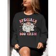 Specials Boo Crew Art Music Pe Tech Teacher Ghost Halloween Women Crewneck Sweatshirt, Pe Teacher Sweatshirts, funny gift