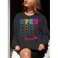 SPED Squad Proud Special Education Para Teacher Colorful Women Crewneck Sweatshirt, funny gift SPED Squad Proud Special Education Para Teacher Colorful Women Crewneck Sweatshirt, funny gift