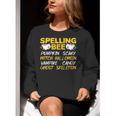 Spelling Bee Costume For a Halloween Teacher Pun Women Women Crewneck Sweatshirt, funny gift Spelling Bee Costume For a Halloween Teacher Pun Women Women Crewneck Sweatshirt, funny gift