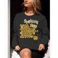 Spelling Bee Kind Positive Kindness Women Teacher Women Crewneck Sweatshirt, funny gift Spelling Bee Kind Positive Kindness Women Teacher Women Crewneck Sweatshirt, funny gift