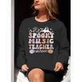 Spooky Music Teacher Halloween Music Teaching Men Women Women Crewneck Sweatshirt, funny gift Spooky Music Teacher Halloween Music Teaching Men Women Women Crewneck Sweatshirt, funny gift