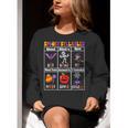 Spooky Syllables Teacher Halloween Educational Kids Women Crewneck Sweatshirt, funny gift