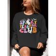 Spooky Teacher Club Halloween Women Crewneck Sweatshirt, funny gift Spooky Teacher Club Halloween Women Crewneck Sweatshirt, funny gift