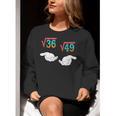 Square Root 36 49 Meme 67 Ice Cream Drip Math Teacher Tee Women Crewneck Sweatshirt, funny gift Square Root 36 49 Meme 67 Ice Cream Drip Math Teacher Tee Women Crewneck Sweatshirt, funny gift