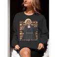 St Jean Baptiste De La Salle Patron Saint Education Teachers Women Crewneck Sweatshirt, funny gift