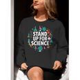 Stand Up For Science STEM Advocacy Pro Scientific Teacher Women Crewneck Sweatshirt, Science Teacher Sweatshirts, funny gift Stand Up For Science STEM Advocacy Pro Scientific Teacher Women Crewneck Sweatshirt, Science Teacher Sweatshirts, funny gift
