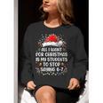 Stop Saying 6-7 Teacher Students 67 Christmas Meme 6 7 Women Crewneck Sweatshirt, funny gift Stop Saying 6-7 Teacher Students 67 Christmas Meme 6 7 Women Crewneck Sweatshirt, funny gift