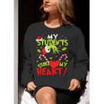 My Students Stole My Heart Teacher Holiday Merry Christmas Women Crewneck Sweatshirt, funny gift My Students Stole My Heart Teacher Holiday Merry Christmas Women Crewneck Sweatshirt, funny gift