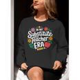 In My Substitute Teacher Era Women Crewneck Sweatshirt, funny gift