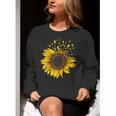 Sunflower Puzzle Pieces Autism Awareness For Mom Teacher For Women Women Crewneck Sweatshirt, funny gift Sunflower Puzzle Pieces Autism Awareness For Mom Teacher For Women Women Crewneck Sweatshirt, funny gift