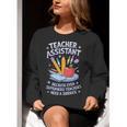 Superhero Sidekick Teaching Teach School Teacher Assistant Women Crewneck Sweatshirt, funny gift Superhero Sidekick Teaching Teach School Teacher Assistant Women Crewneck Sweatshirt, funny gift