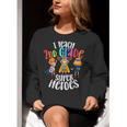 I Teach 2nd Grade Superheroes Back To School Teacher Men Women Girls Kids Women Crewneck Sweatshirt, 2nd Grade Teacher Sweatshirts, funny gift I Teach 2nd Grade Superheroes Back To School Teacher Men Women Girls Kids Women Crewneck Sweatshirt, 2nd Grade Teacher Sweatshirts, funny gift