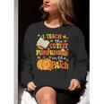 I Teach The Coolest Pumpkins In The Patch Teacher Halloween Women Crewneck Sweatshirt, funny gift I Teach The Coolest Pumpkins In The Patch Teacher Halloween Women Crewneck Sweatshirt, funny gift