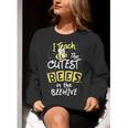 I Teach The Cutest Bees In The Beehive Kindergarten Teacher Women Crewneck Sweatshirt, funny gift I Teach The Cutest Bees In The Beehive Kindergarten Teacher Women Crewneck Sweatshirt, funny gift