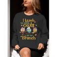 I Teach The Cutest Owls On The Branch Teacher Fall Autumn Women Crewneck Sweatshirt, funny gift I Teach The Cutest Owls On The Branch Teacher Fall Autumn Women Crewneck Sweatshirt, funny gift