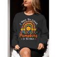 I Teach The Cutest Preschool Pumpkin Teacher Halloween For Men Women Kids Women Crewneck Sweatshirt, funny gift