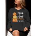 I Teach The Cutest Pumpkins In The Patch Fall Autumn Teacher Women Crewneck Sweatshirt, funny gift I Teach The Cutest Pumpkins In The Patch Fall Autumn Teacher Women Crewneck Sweatshirt, funny gift