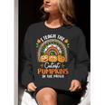 I Teach The Cutest Pumpkins In The Patch Teacher Halloween Women Crewneck Sweatshirt, funny gift I Teach The Cutest Pumpkins In The Patch Teacher Halloween Women Crewneck Sweatshirt, funny gift