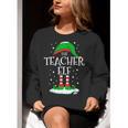 The Teacher Elf Christmas Family Matching Xmas Group For Men Women Women Crewneck Sweatshirt, funny gift The Teacher Elf Christmas Family Matching Xmas Group For Men Women Women Crewneck Sweatshirt, funny gift