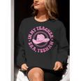 In My Teacher Era Yeehaw Pink Teacher Western Cowgirl Women Crewneck Sweatshirt, funny gift In My Teacher Era Yeehaw Pink Teacher Western Cowgirl Women Crewneck Sweatshirt, funny gift