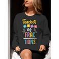 Teacher Of Fractions For Math Teacher Women Crewneck Sweatshirt, funny gift