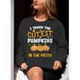 Teacher Halloween Pre-K Teacher Kindergarten Cutest Pumpkins Men Women Kids Women Crewneck Sweatshirt, funny gift Teacher Halloween Pre-K Teacher Kindergarten Cutest Pumpkins Men Women Kids Women Crewneck Sweatshirt, funny gift