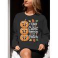Teacher Halloween Tshirts I Teach The Cutest Pumpkins Women Crewneck Sweatshirt, funny gift Teacher Halloween Tshirts I Teach The Cutest Pumpkins Women Crewneck Sweatshirt, funny gift