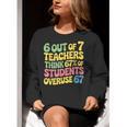 Teacher Overuse 67 Teacher Women Crewneck Sweatshirt, funny gift