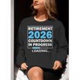 Teacher Retirement Class Of 2026 Loading Retired Women Crewneck Sweatshirt, funny gift Teacher Retirement Class Of 2026 Loading Retired Women Crewneck Sweatshirt, funny gift