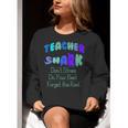 Teacher Shark Don't Stress Do Your Best Forget The Rest Women Crewneck Sweatshirt, funny gift Teacher Shark Don't Stress Do Your Best Forget The Rest Women Crewneck Sweatshirt, funny gift