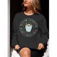 Teacher Supporter Bucket Filler Hero Women Crewneck Sweatshirt, funny gift